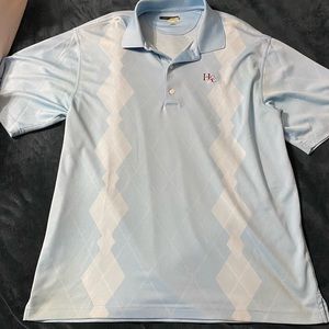 Greg Norman HCC short sleeve golf polo shirt.